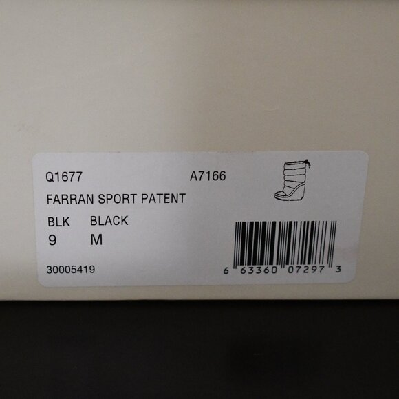 SPRING SALE PRICE DROP: COACH patent leather wedge boot - Picture 7 of 13